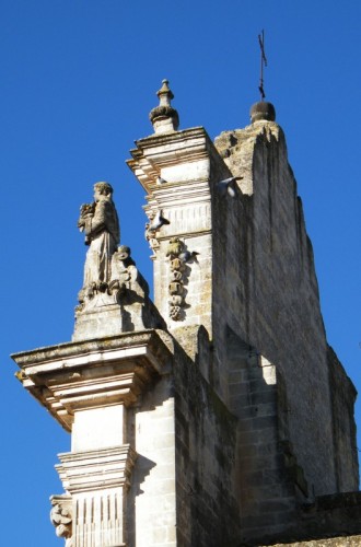 Matera - Vista laterale su S. Francesco d'Assisi