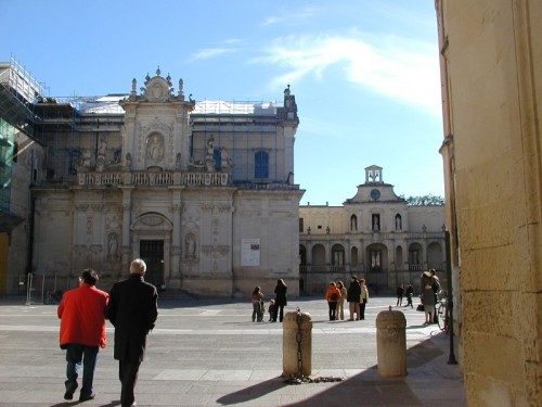 Lecce - Duomo,Arcivescovato e relativa Piazza