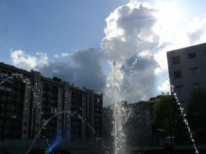 zampilli su…nel cielo tra le nuvole