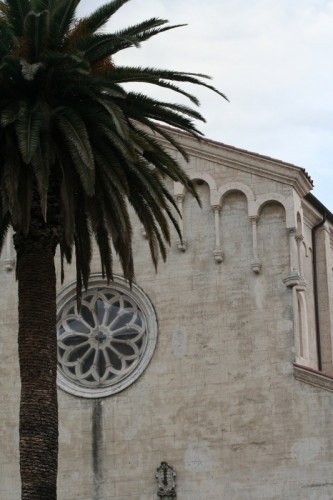 Sora - Chiesa di Santa Restituta - Particolare della Facciata