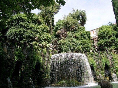 Tivoli - Villa d'Este, fontana dell'Ovato