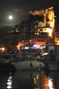 Porto Ercole con la luna….