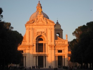 SANTA MARIA DEGLI ANGELI ALL’IMBRUNIRE