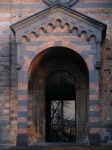 La Pievedi San Prospero in Collecchio - Il portale