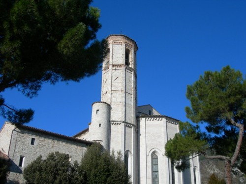 Gubbio - L'abside di S.Francesco