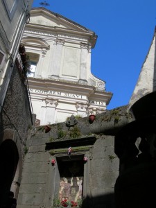 Scorcio della parrocchiale di S.Andrea