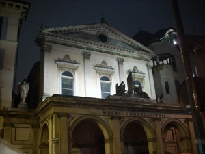 La chiesa nel buio