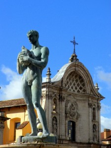 Fontana in piazza Duomo