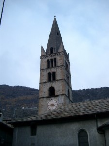Il campanile della parrocchiale