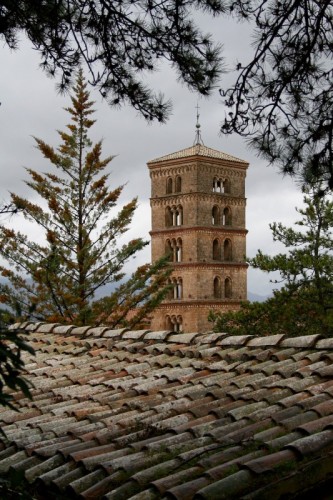 Subiaco - Campanile Monastero di Santa Scolastica