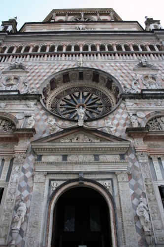 Bergamo - Facciata della Cappella Colleoni