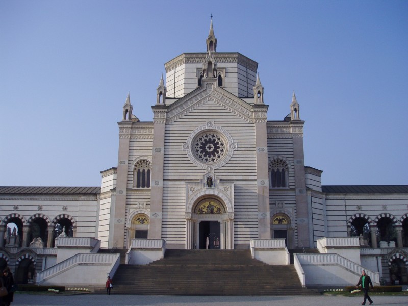 ''Famedio di sera'' - Milano