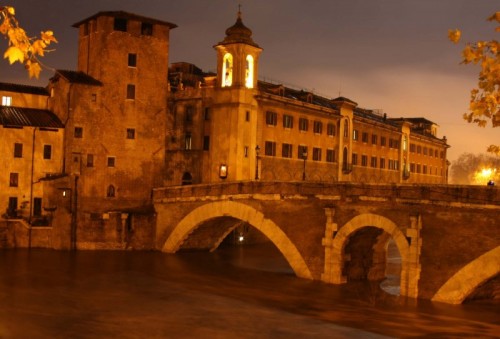 Roma - Tevere in piena Roma - Tevere in piena