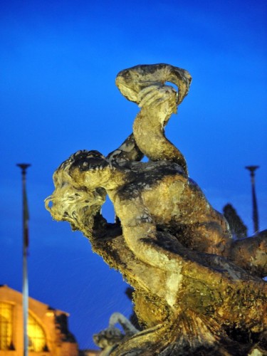 Roma - Fontana Piazza Esedra di Notte IV