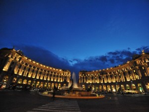 Fontana Piazza Esedra di Notte V