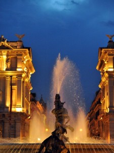 Fontana Piazza Esedra di Notte VI