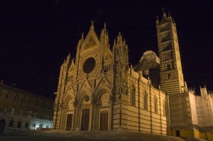 Duomo di Siena by night