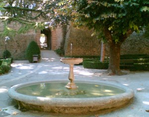 La fontana dei giardini