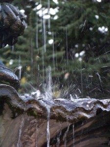 particolare della fontana di San giovanni