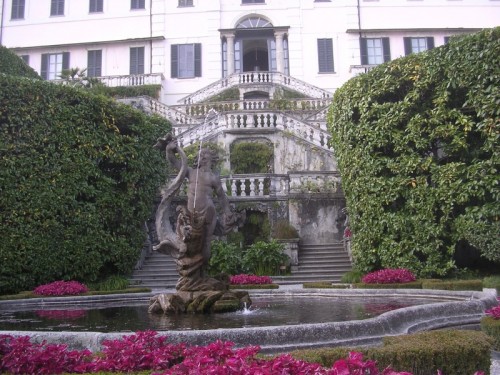 Menaggio - Villa Carlotta e la fontana