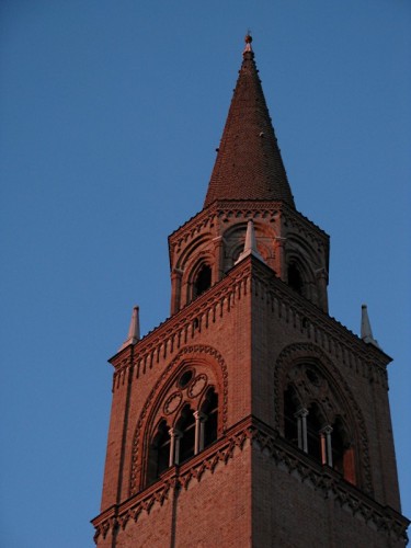 Mantova - Tramonto sul campanile