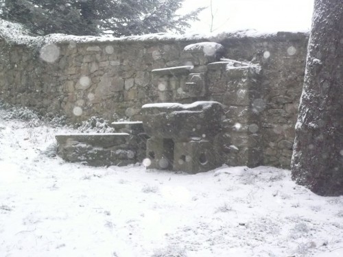 Cortona - L'acqua e la neve Cortona - L'acqua e la neve
