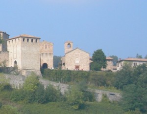 La pieve del borgo di Torrechiara