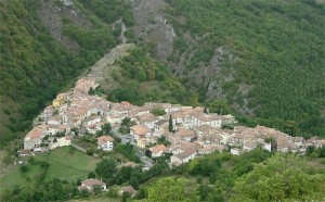 Panorama di Collimento di Lucoli (AQ).