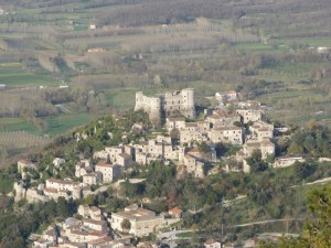 Veduta del borgo medievale