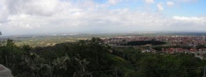 Panorama Villacidro + Piana Campidano da Croce Seddanus