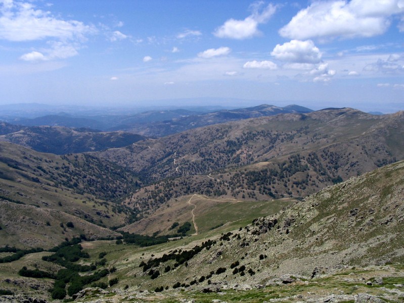 ''panorama dalla cima più alta della Sardegna'' - Arzana