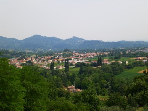 Castelcucco - Vista dal colle