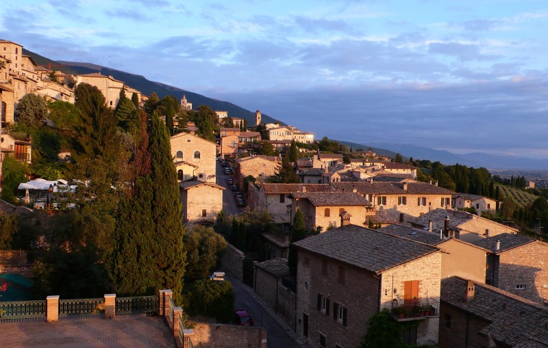 ''Luce del Tramonto su Assisi'' - Assisi