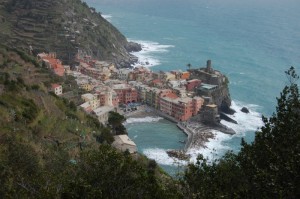 Mareggiata a Vernazza