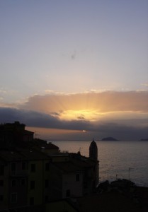 Tellaro al tramonto