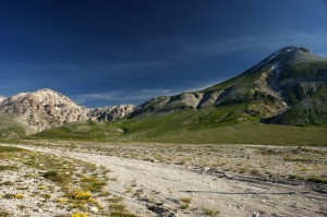 Panorama Monte Prena e Monte Camicia da “Campo Imperatore “