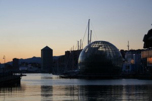 Porto Antico : Riflessi sull’acqua