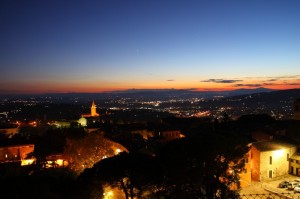 Notturno dal Belvedere di Perugia