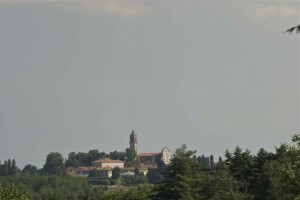 Panorama di Lurago d’Erba da Monguzzo