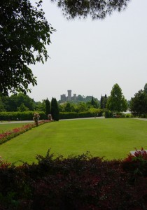 Panorama con castello