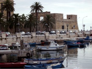 Il fortilizio di Bari inglobato nelle mura della città vecchia