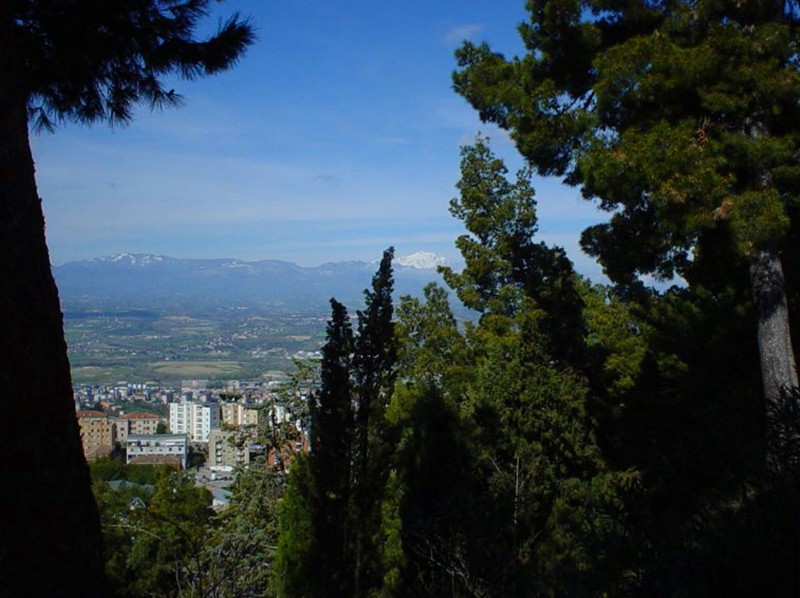 ''Veduta tra gli alberi'' - Chieti