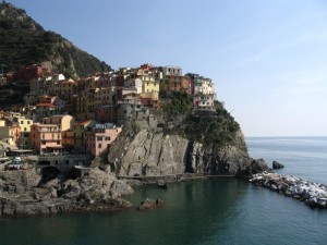 Manarola, frazione di Riomaggiore vista da ponente