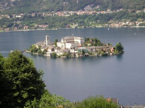 Panorama dell’isola di San Giulio