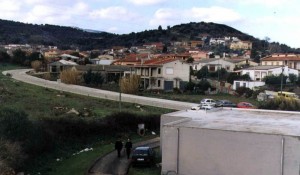 Panorama del piccolo centro della Marmilla.
