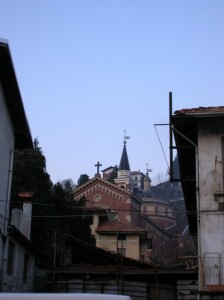 vista sulla chiesa