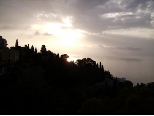 Taormina al tramonto