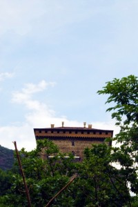 Il Castello di Verres, mimetizzazione