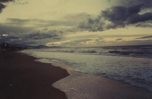 Terracina - alba sulla spiaggia 2