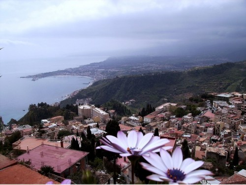 Taormina - Taormina da sopra a Castelmola Taormina - Taormina da sopra a Castelmola
